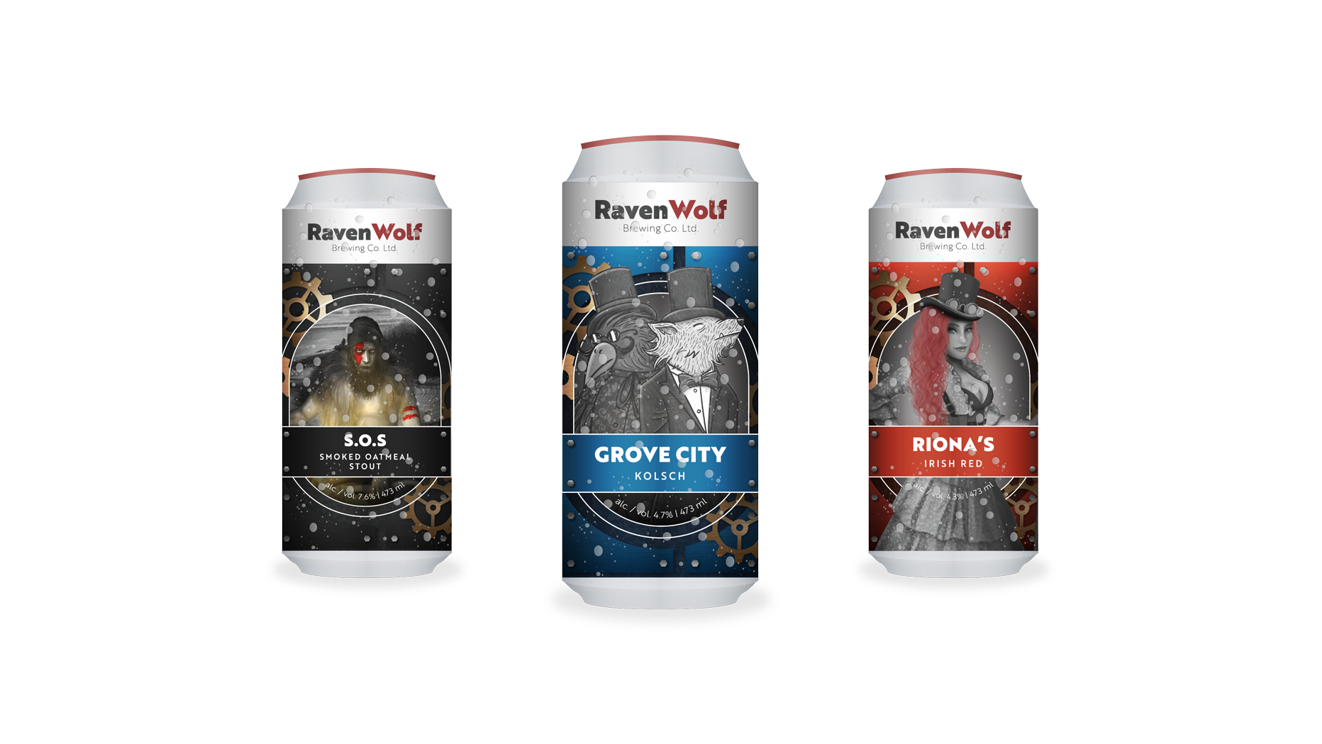 Ravenwolf Beer Can Examples